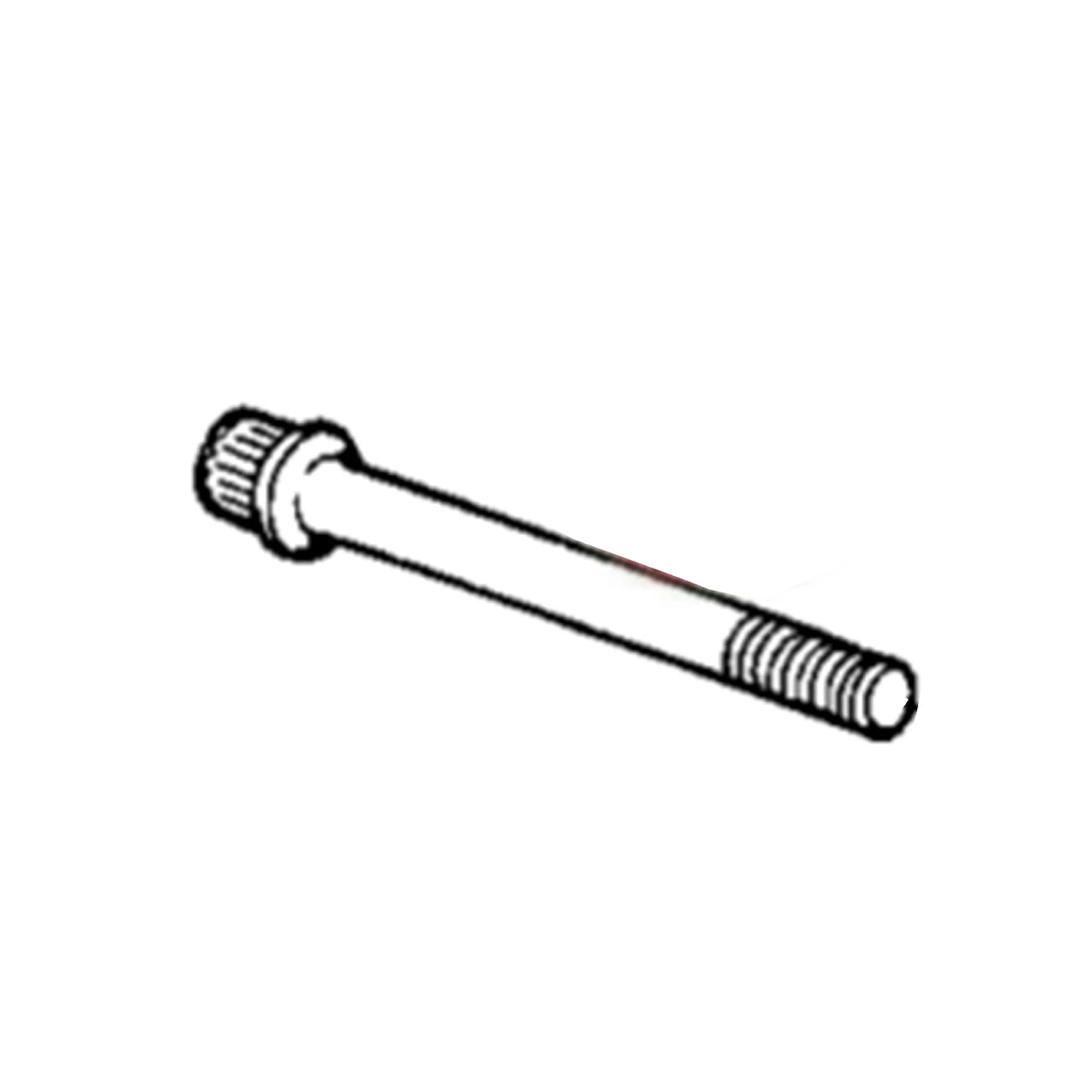 R125586: Fits John Deere R125586 Flanged Screw, 3/8" X 2.88" – Genuine OEM