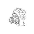 R126437: Fits John Deere R126437 Left Side Housing – Genuine OEM