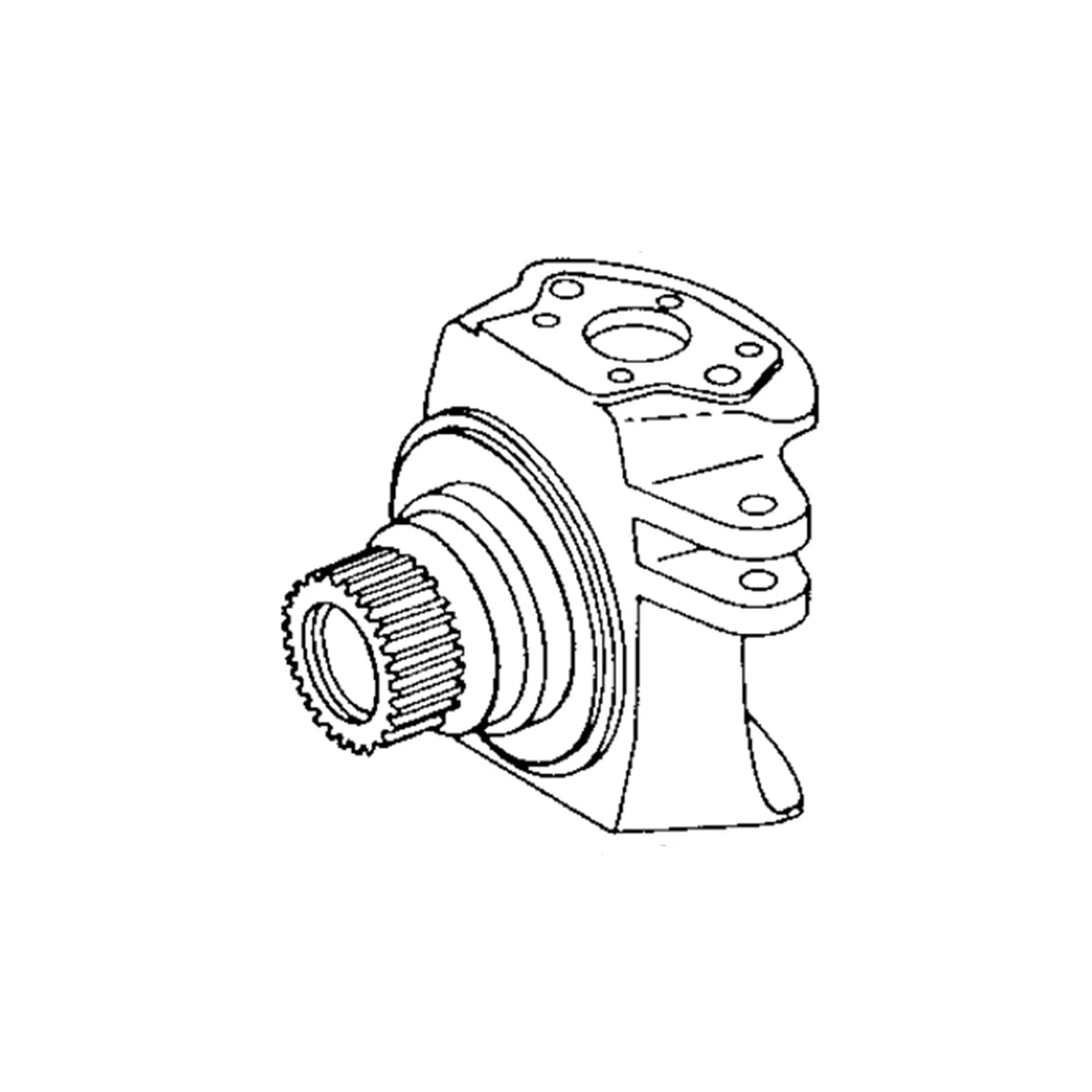 R126437: Fits John Deere R126437 Left Side Housing – Genuine OEM