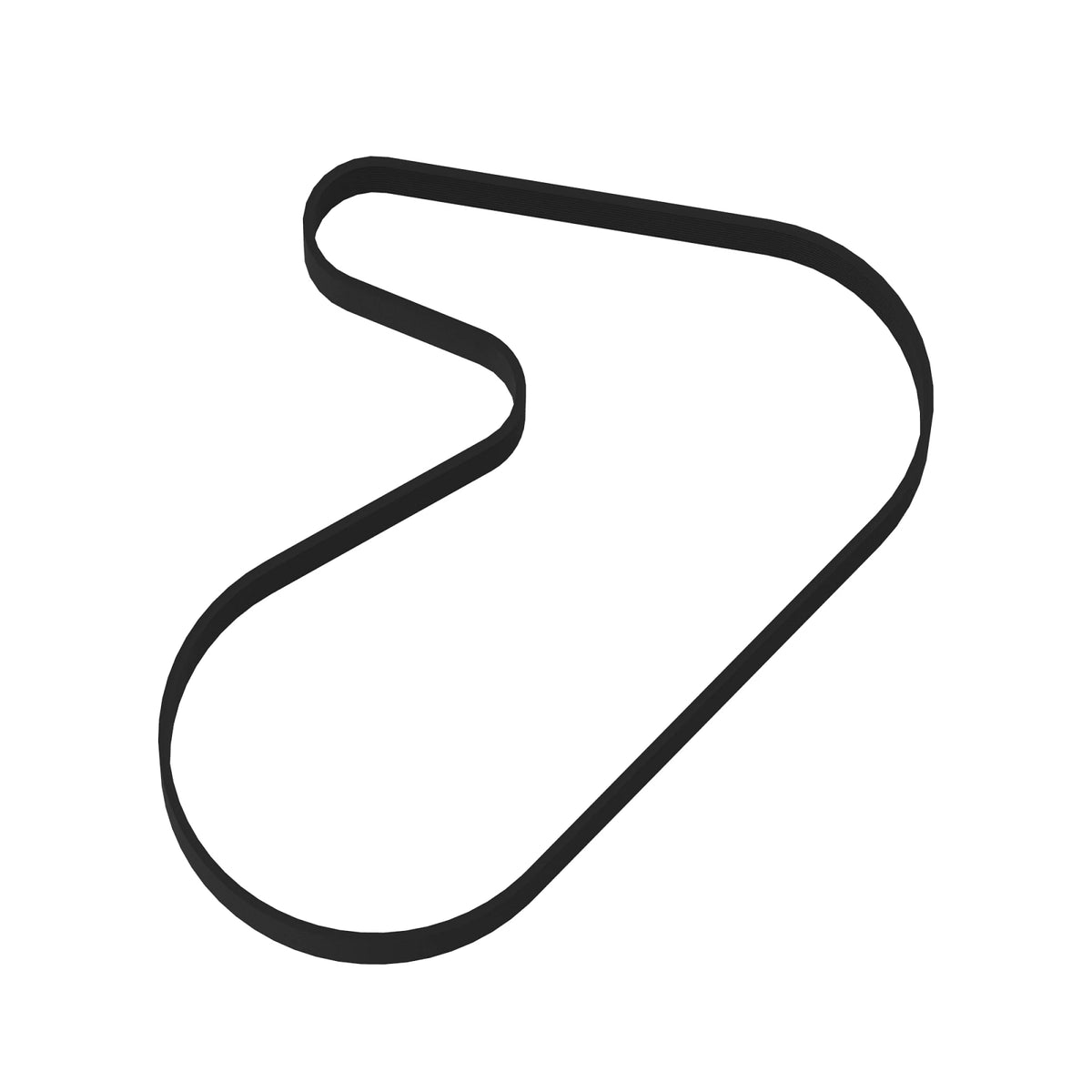 R131083: Fits John Deere R131083 PK Section Engine Fan Drive V-Belt, Effective Length 1530 mm (60.2 inch) – Genuine OEM