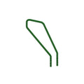 R134647: Fits John Deere R134647 Left Side Step Handrail – Genuine OEM