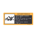 R138366: Fits John Deere R138366 Safety Sign, PTO Warning, Spanish – Genuine OEM
