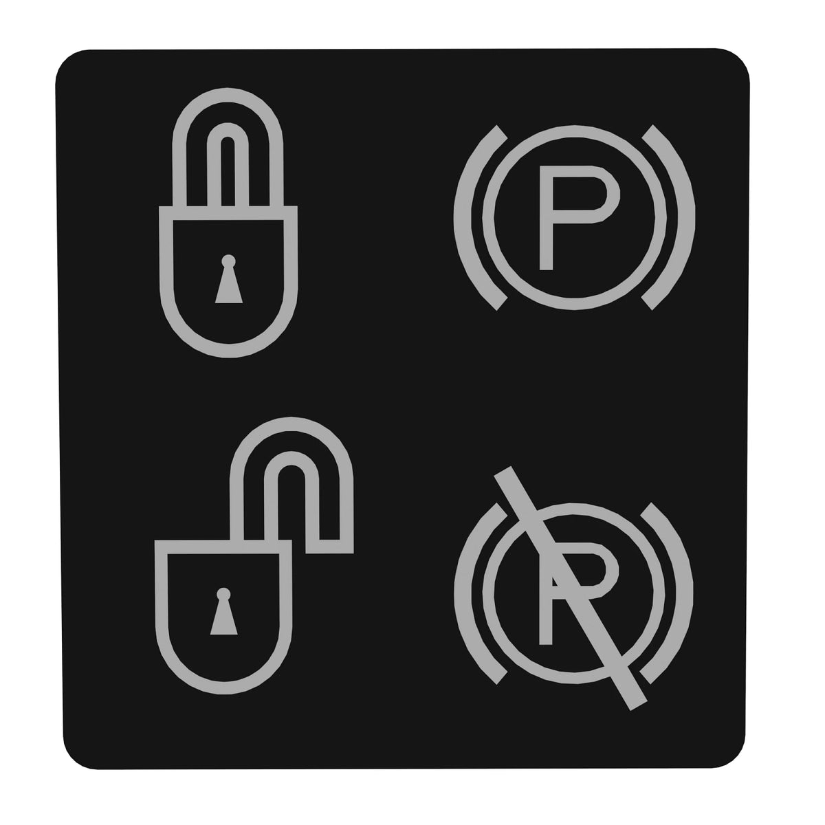 R141257: Fits John Deere R141257 Park Lever Lock Label – Genuine OEM