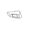 R157029: Fits John Deere R157029 Left Side Rear Fender Extension Flap – Genuine OEM