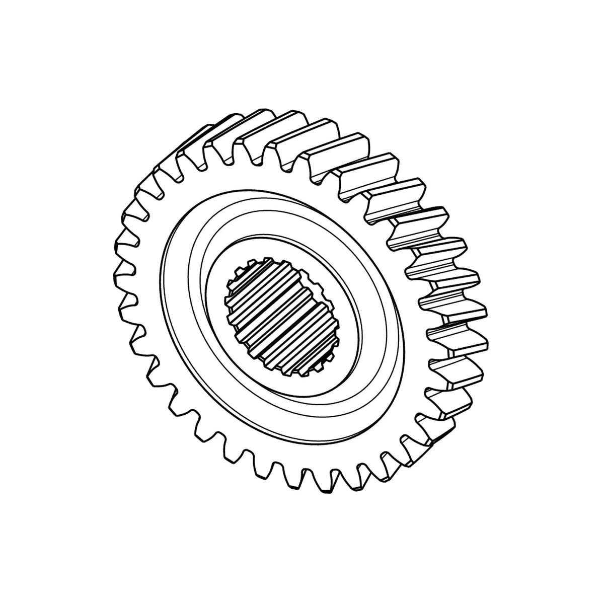 R211963: Fits John Deere R211963 Helical Gear, 32 Teeth – Genuine OEM