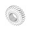 R211966: Fits John Deere R211966 Helical Gear, 25 Teeth – Genuine OEM