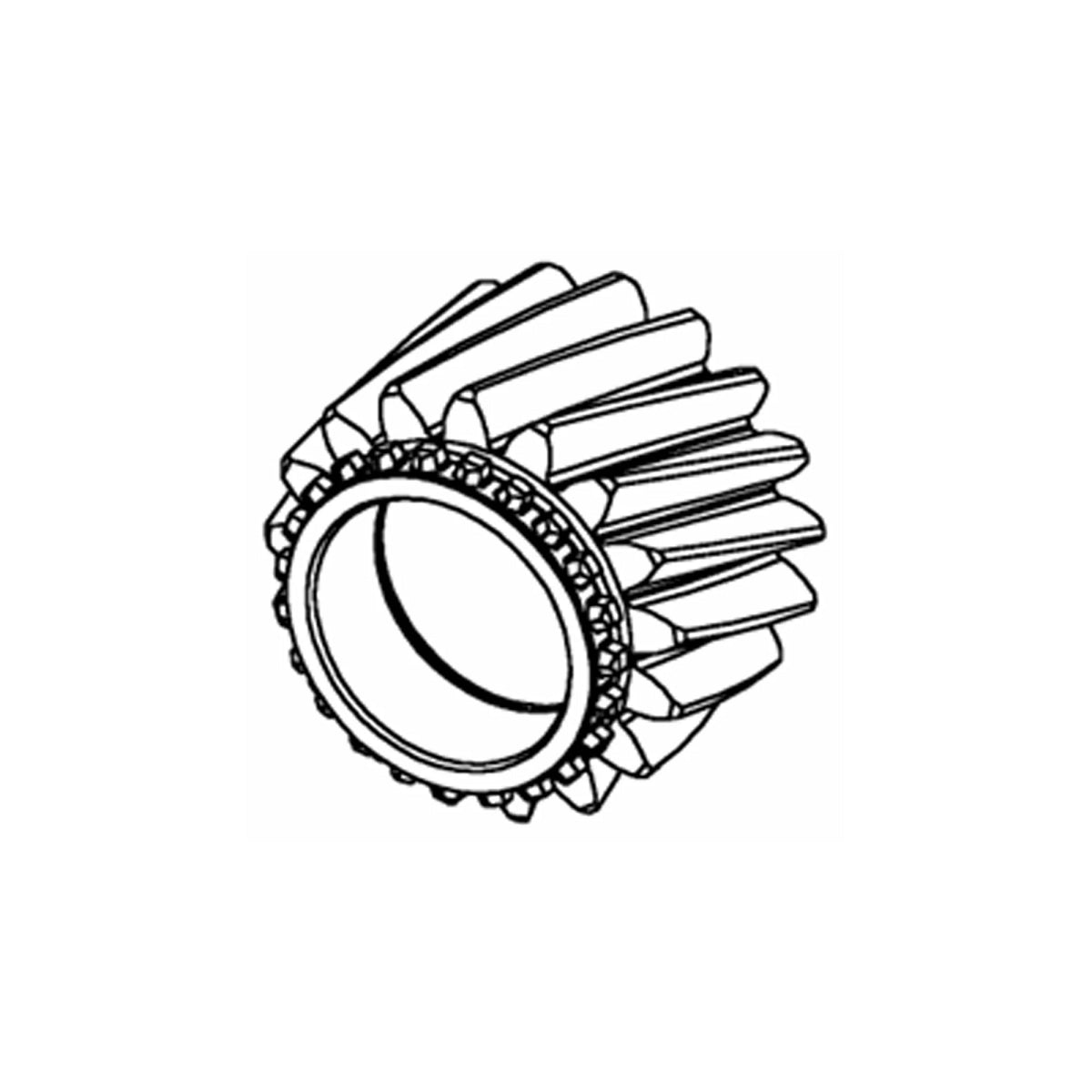 R211970: Fits John Deere R211970 Reduction Shaft Helical Gear, 17 Teeth – Genuine OEM