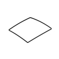 R225433: Fits John Deere R225433 Fixed Windshield Weatherstrip – Genuine OEM