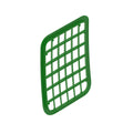 R231406: Fits John Deere R231406 Hood Louver, Right Side – Genuine OEM