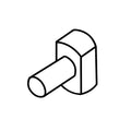 R270107: Fits John Deere R270107 Chock Block – Genuine OEM