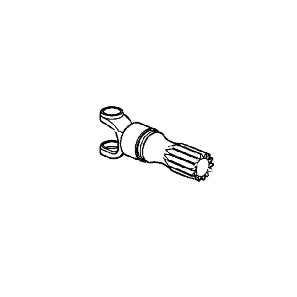 R271433: Fits John Deere R271433 Final Drive Universal Joint Yoke – Genuine OEM