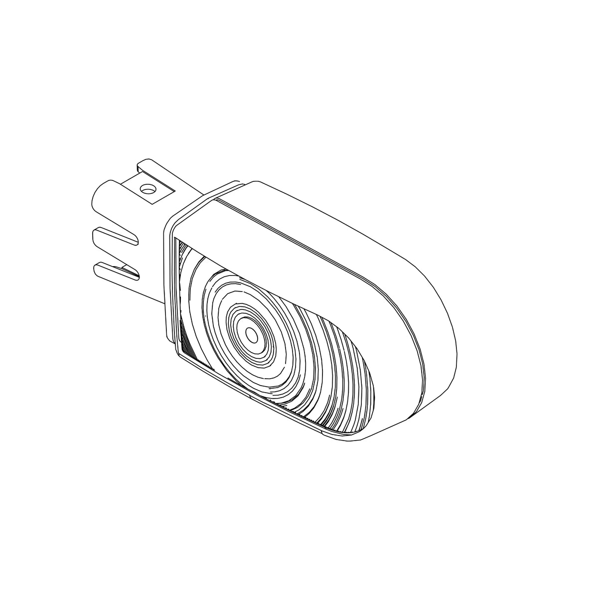 R285615: Fits John Deere R285615 Extremity Light Lens – Genuine OEM