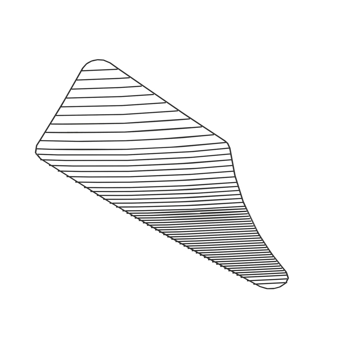 R289219: Fits John Deere R289219 Hood Right Side Screen – Genuine OEM