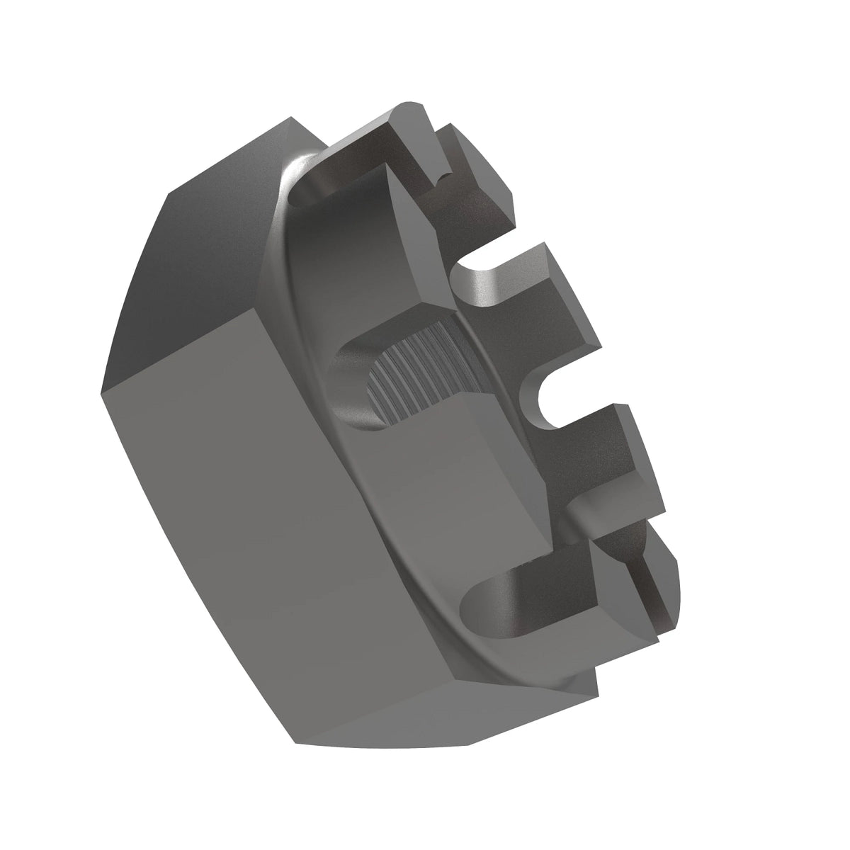 R293575: Fits John Deere R293575 Hexagonal Slotted Nut, M36 – Genuine OEM