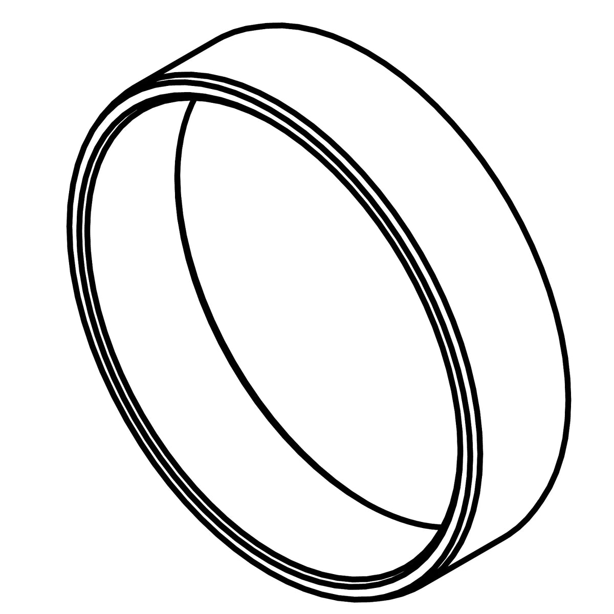 R341742: Fits John Deere R341742 Cylindrical Split Alloy Bushing – Genuine OEM