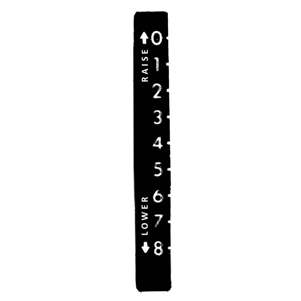 R40509: Fits John Deere R40509 Hydraulic Control Label – Genuine OEM