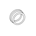 R48293: Fits John Deere R48293 Dual Beam Headlight Bezel – Genuine OEM