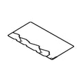 R522673: Fits John Deere R522673 Engine Rocker Arm Cover Gasket – Genuine OEM