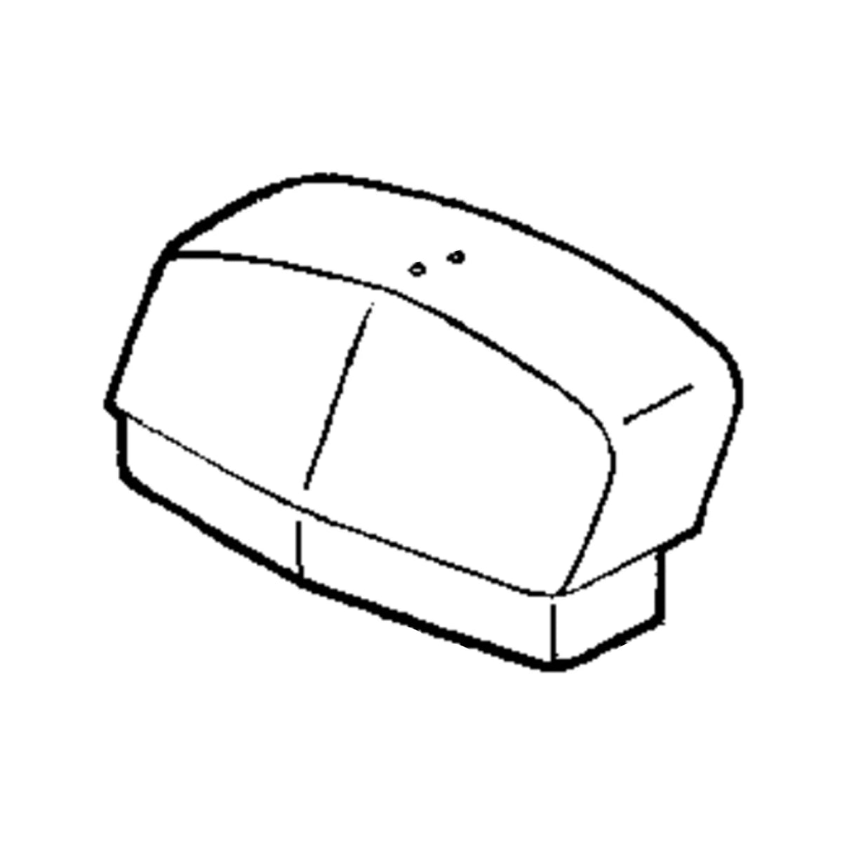 R52362: Fits John Deere R52362 Front Hood Extension – Genuine OEM