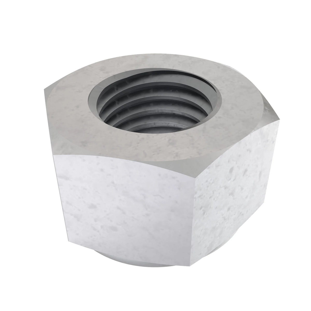R536784: Fits John Deere R536784 Hexagonal Lock Nut, 0.312" – Genuine OEM