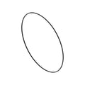 R537861: Fits John Deere R537861 Engine V-Band Gasket – Genuine OEM