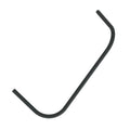 R550672: Fits John Deere R550672 Air Tank to Park Control Valve Hose – Genuine OEM