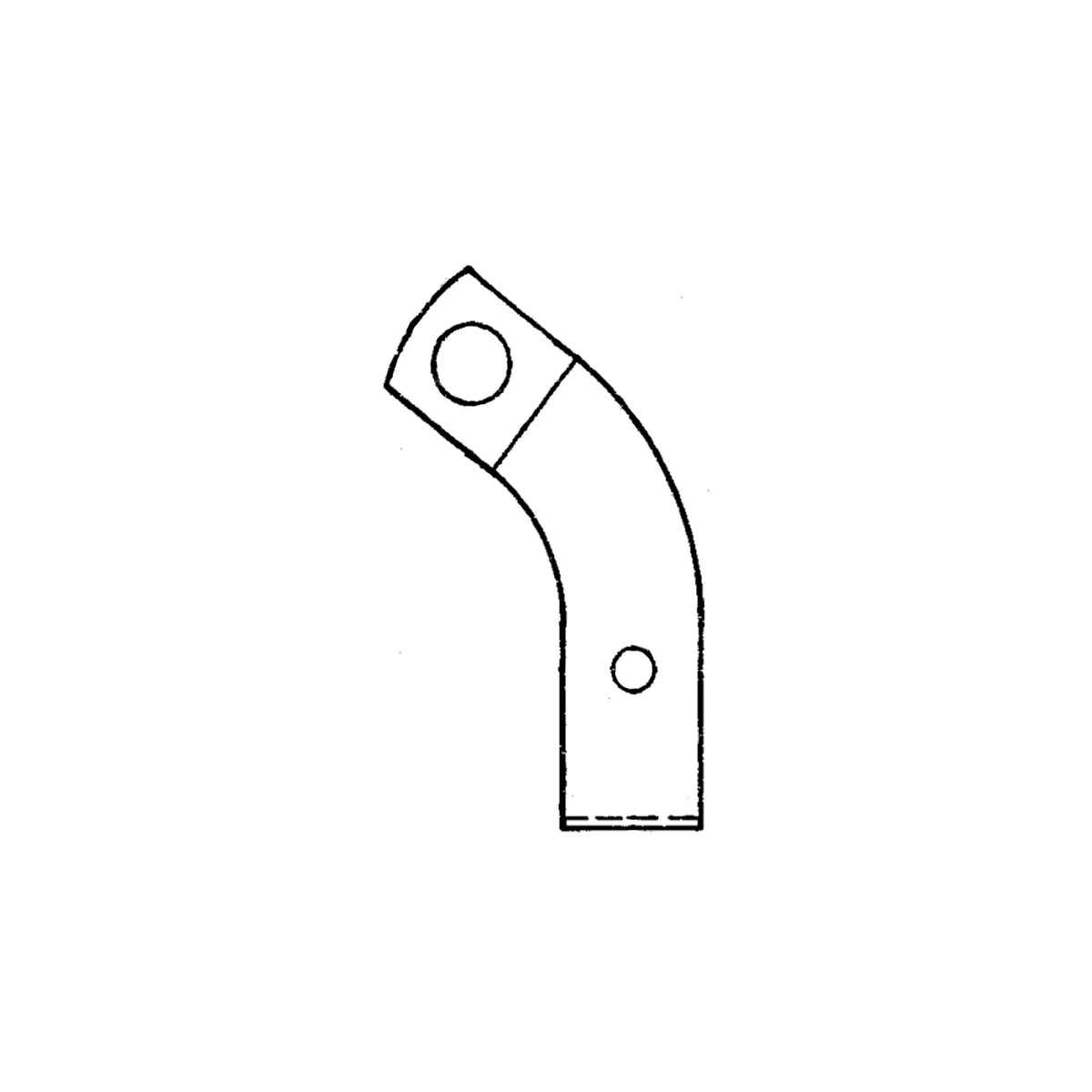 R55128: Fits John Deere R55128 Half Clamp – Genuine OEM