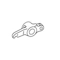 R55391: Fits John Deere R55391 Clutch Operating Valve Arm – Genuine OEM