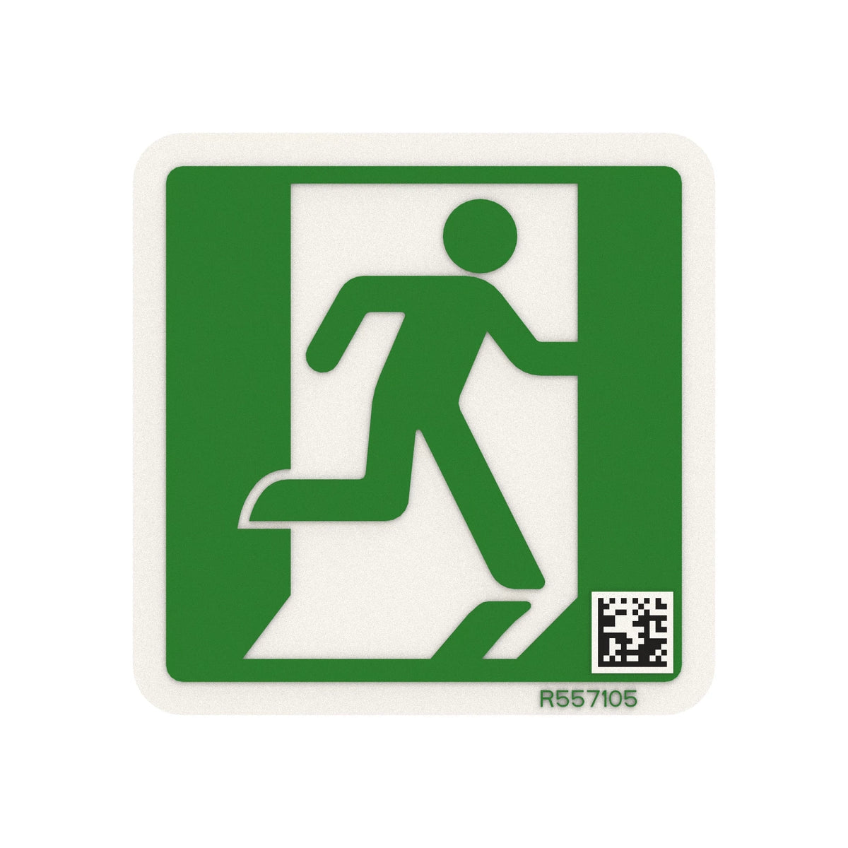 R557105: Fits John Deere R557105 Emergency Exit Label – Genuine OEM
