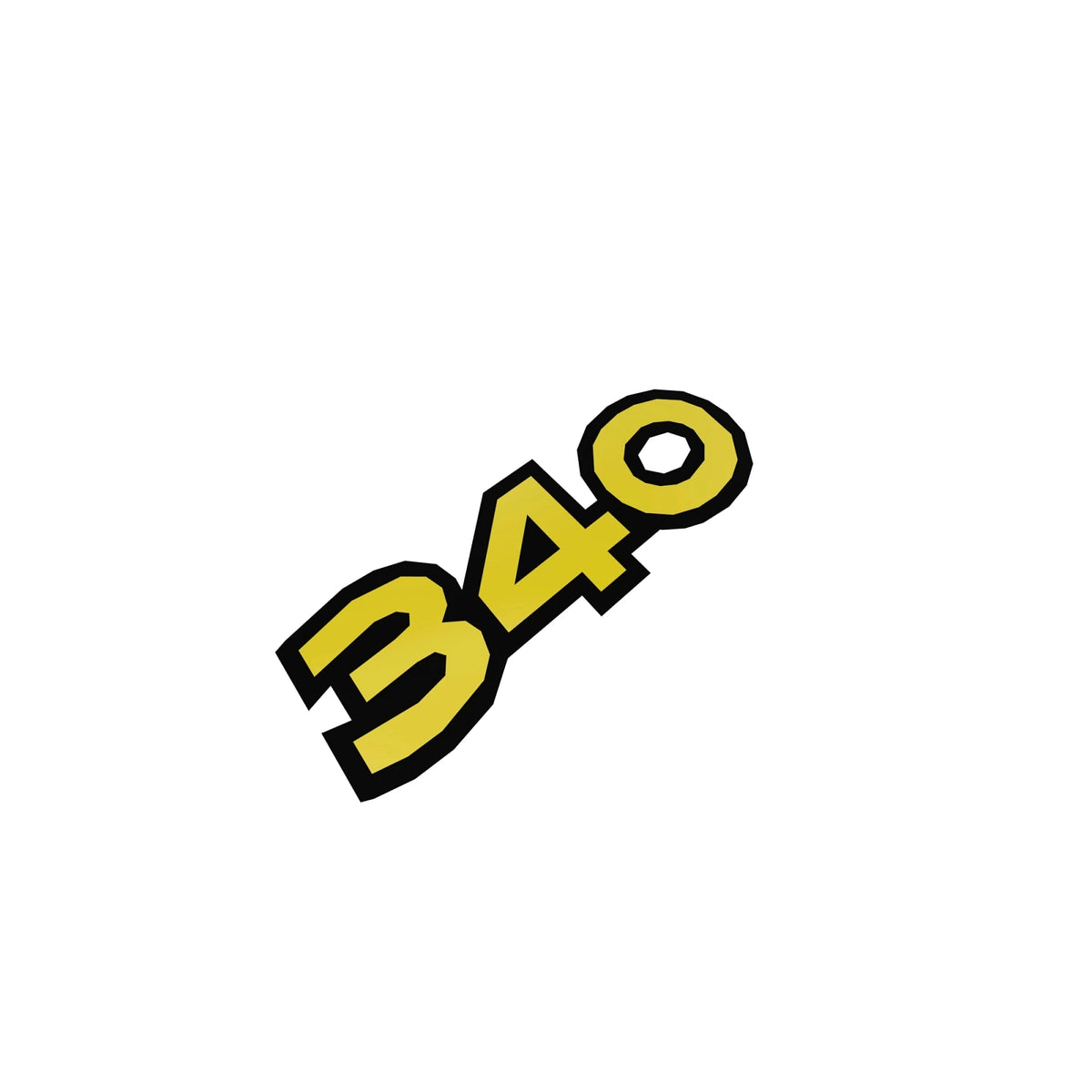 R562017: Fits John Deere R562017 340 Model Label, Left Side – Genuine OEM