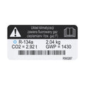 R563267: Fits John Deere R563267 F Gas Label, Polish – Genuine OEM