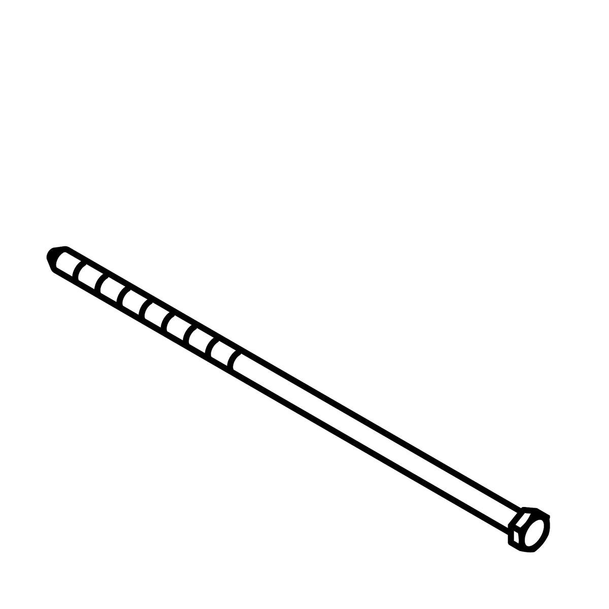 R59761: Fits John Deere R59761 Cap Screw, 15.875 X 444.5 mm (5/8" X 17-1/2") – Genuine OEM