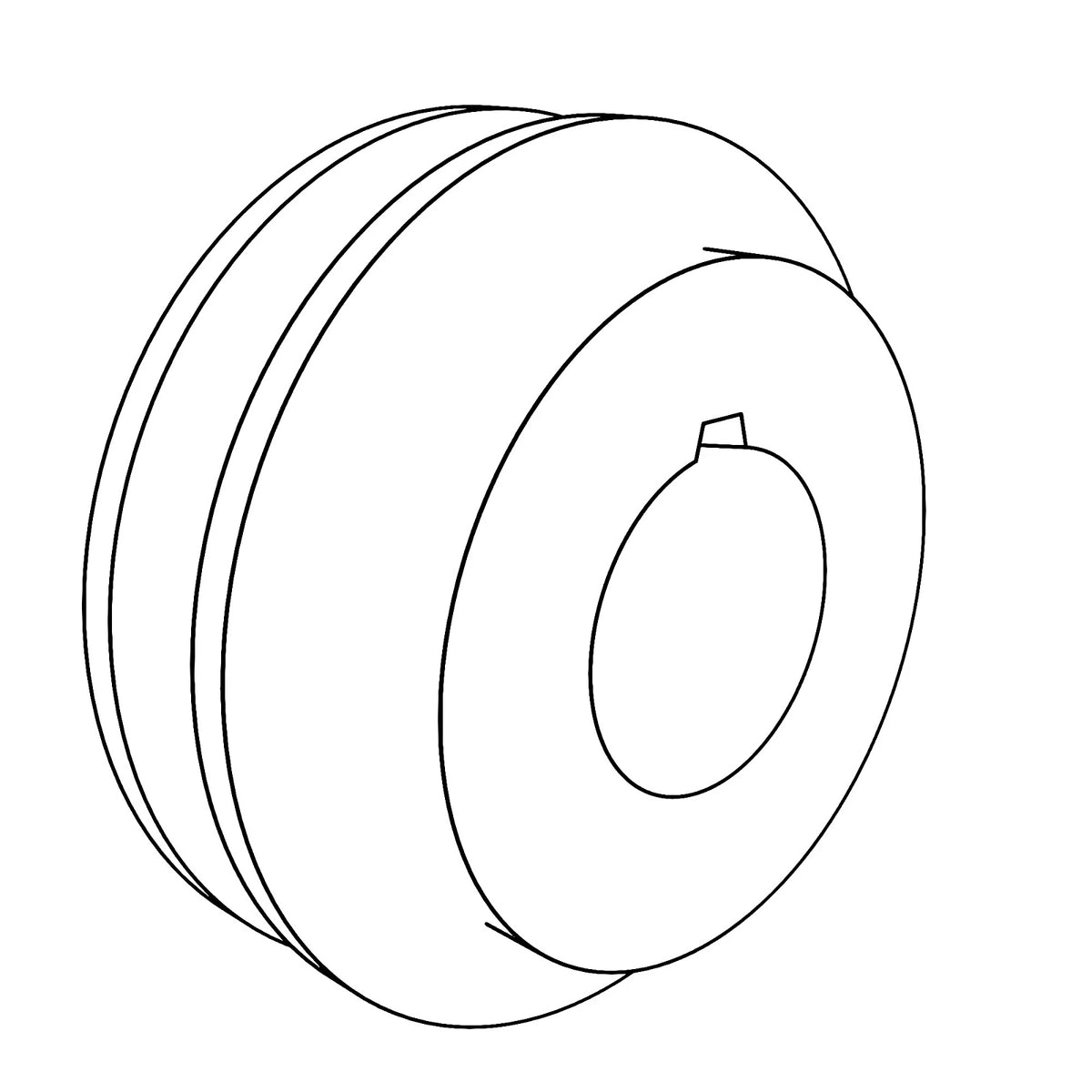 R69162: Fits John Deere R69162 Alternator Pulley – Genuine OEM