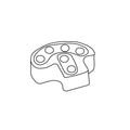 R70334: Fits John Deere R70334 Oil Line Spacer – Genuine OEM