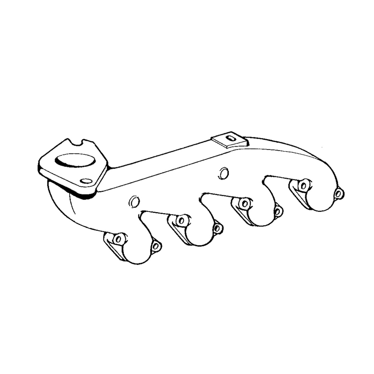 R70411: Fits John Deere R70411 Exhaust Manifold – Genuine OEM