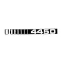 R73475: Fits John Deere R73475 4450 Model Label, Right Side – Genuine OEM
