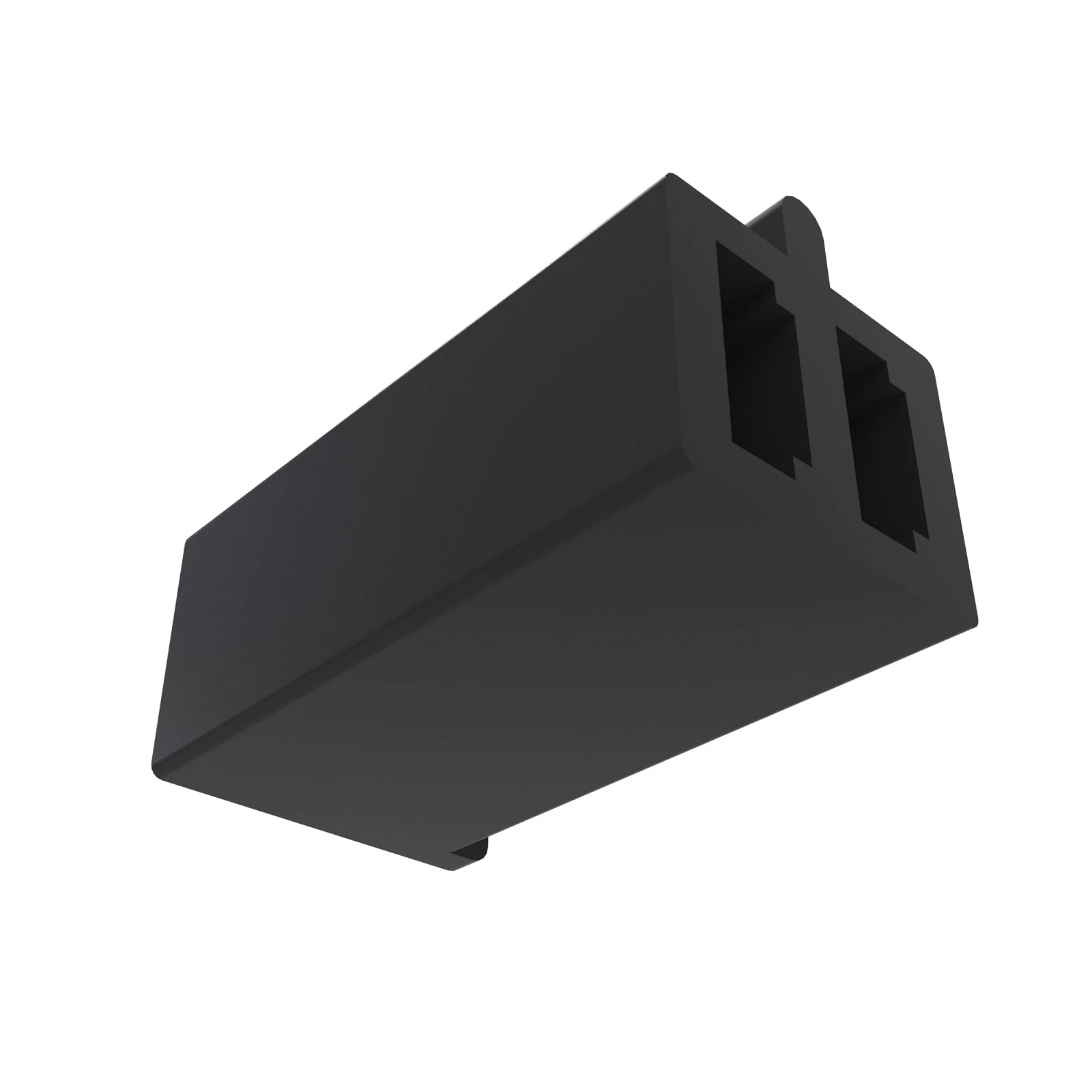R77477: John Deere R77477 Black External Electrical Connector Assembly, 2 Cavities