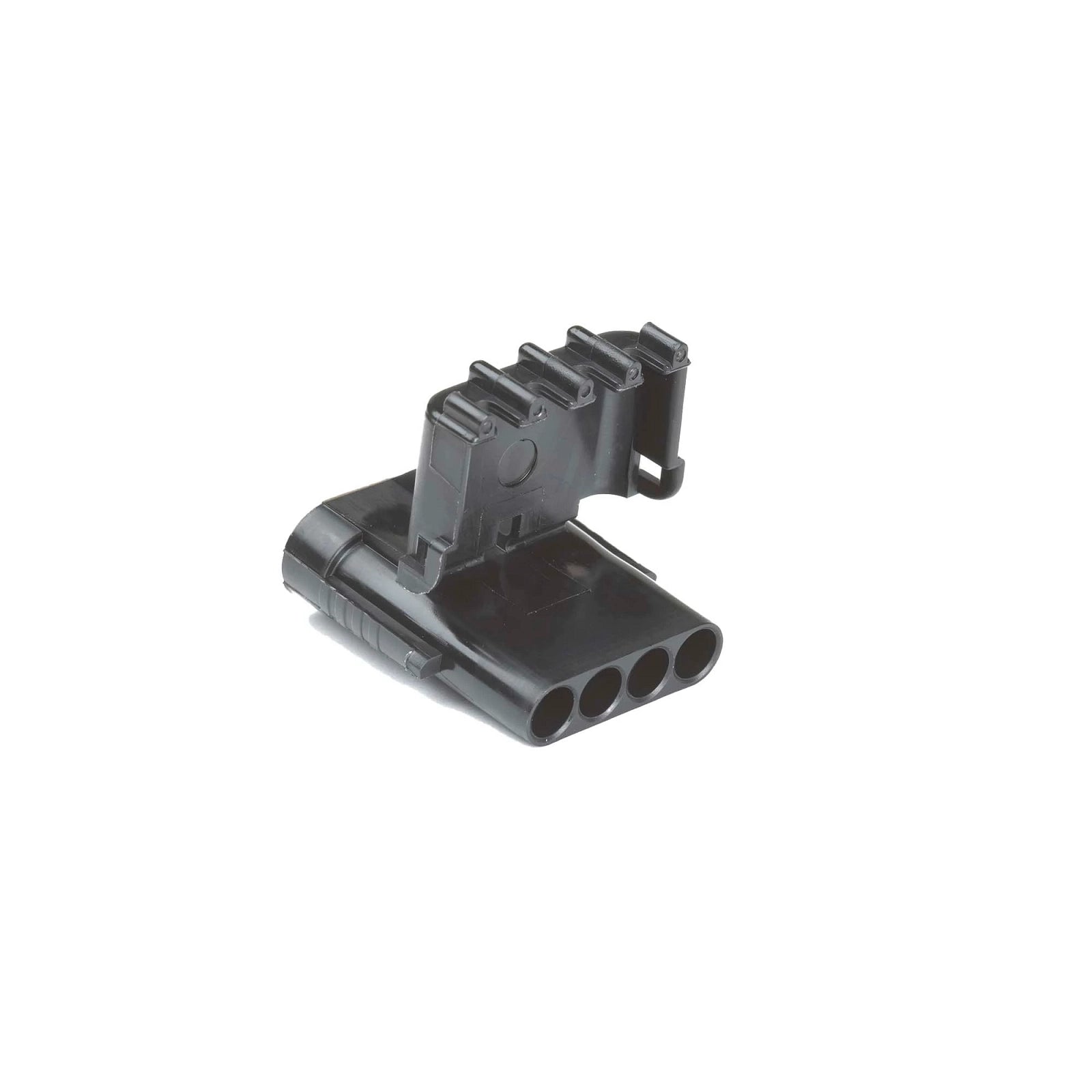 R78055: Fits John Deere R78055 Black Electrical Connector Assembly, 4 Cavities – Genuine OEM
