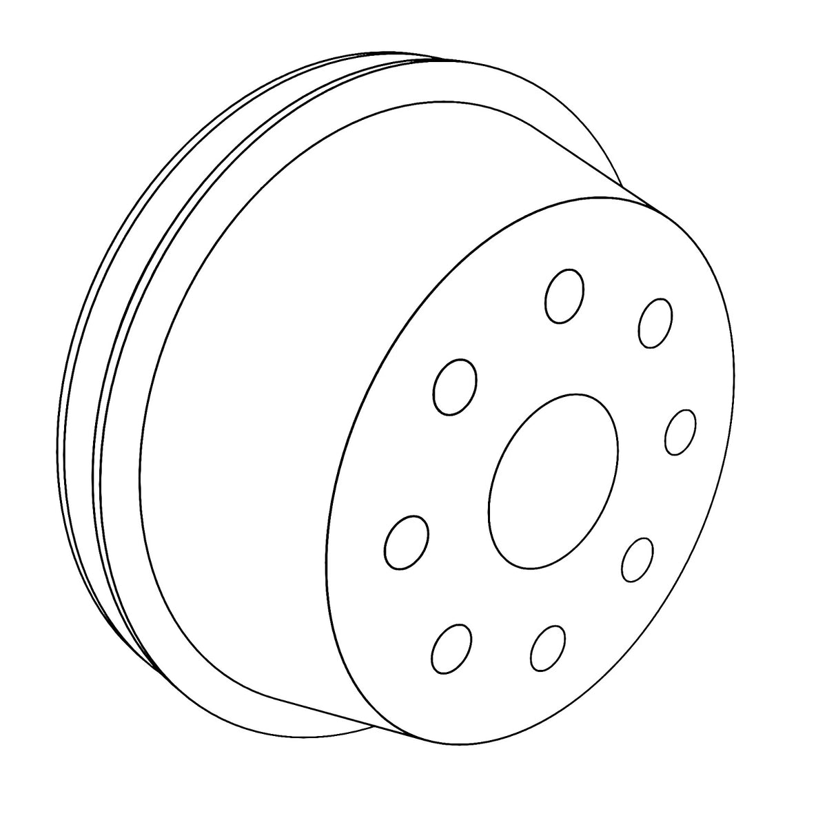 R92201: Fits John Deere R92201 Engine Fan Pulley – Genuine OEM