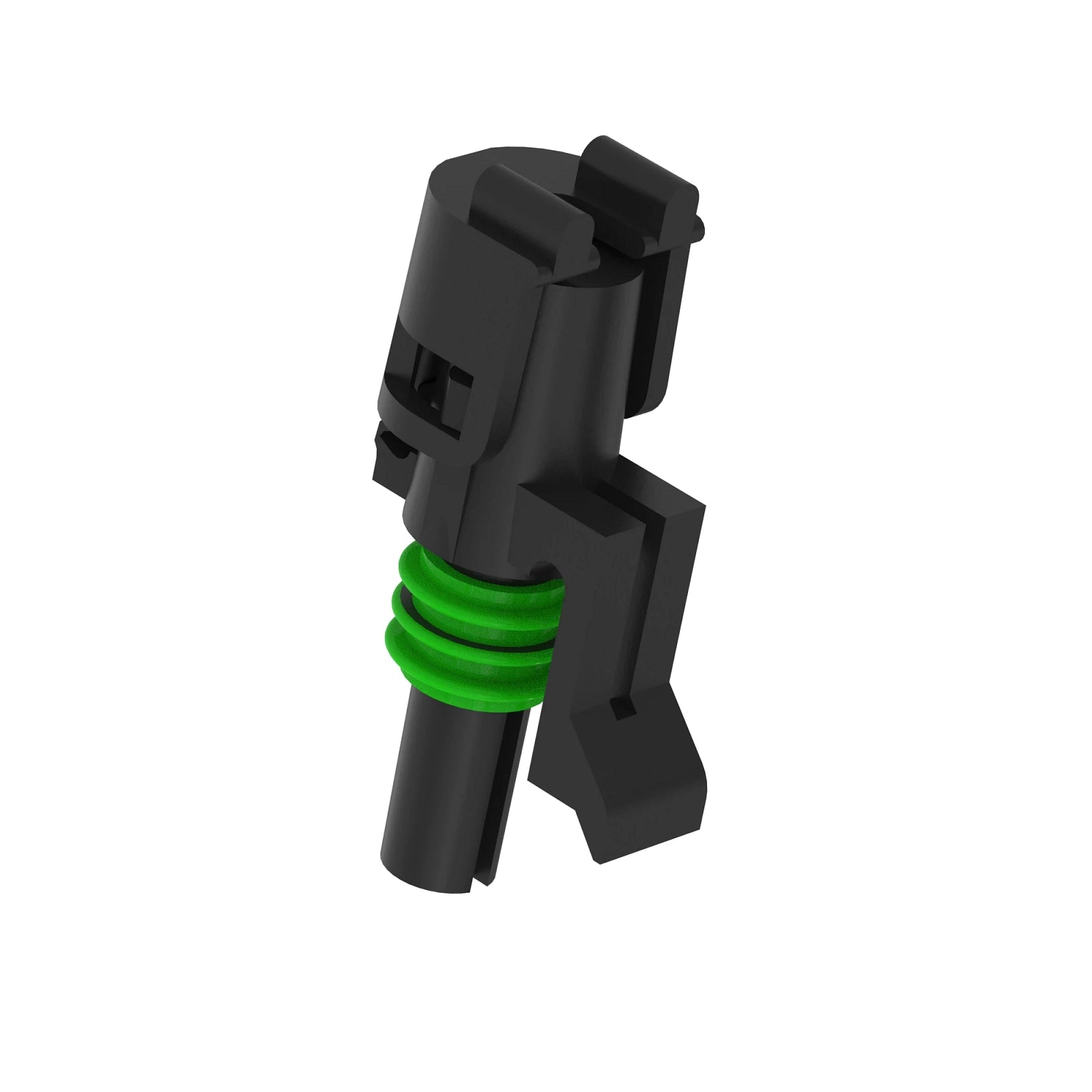 RE12362: Fits John Deere RE12362 Black Electrical Connector Assembly, 1 Cavities – Genuine OEM