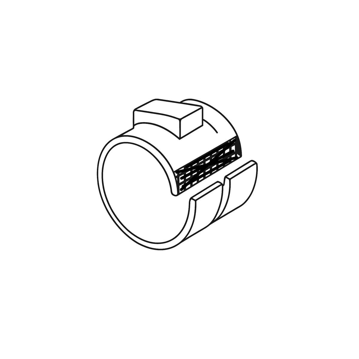 RE154368: Fits John Deere RE154368 Cover, Clamp Insulating – Genuine OEM