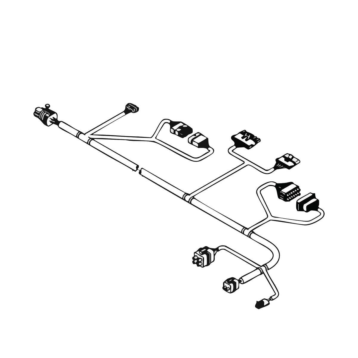 RE158190: Fits John Deere RE158190 Cab Wiring Harness – Genuine OEM