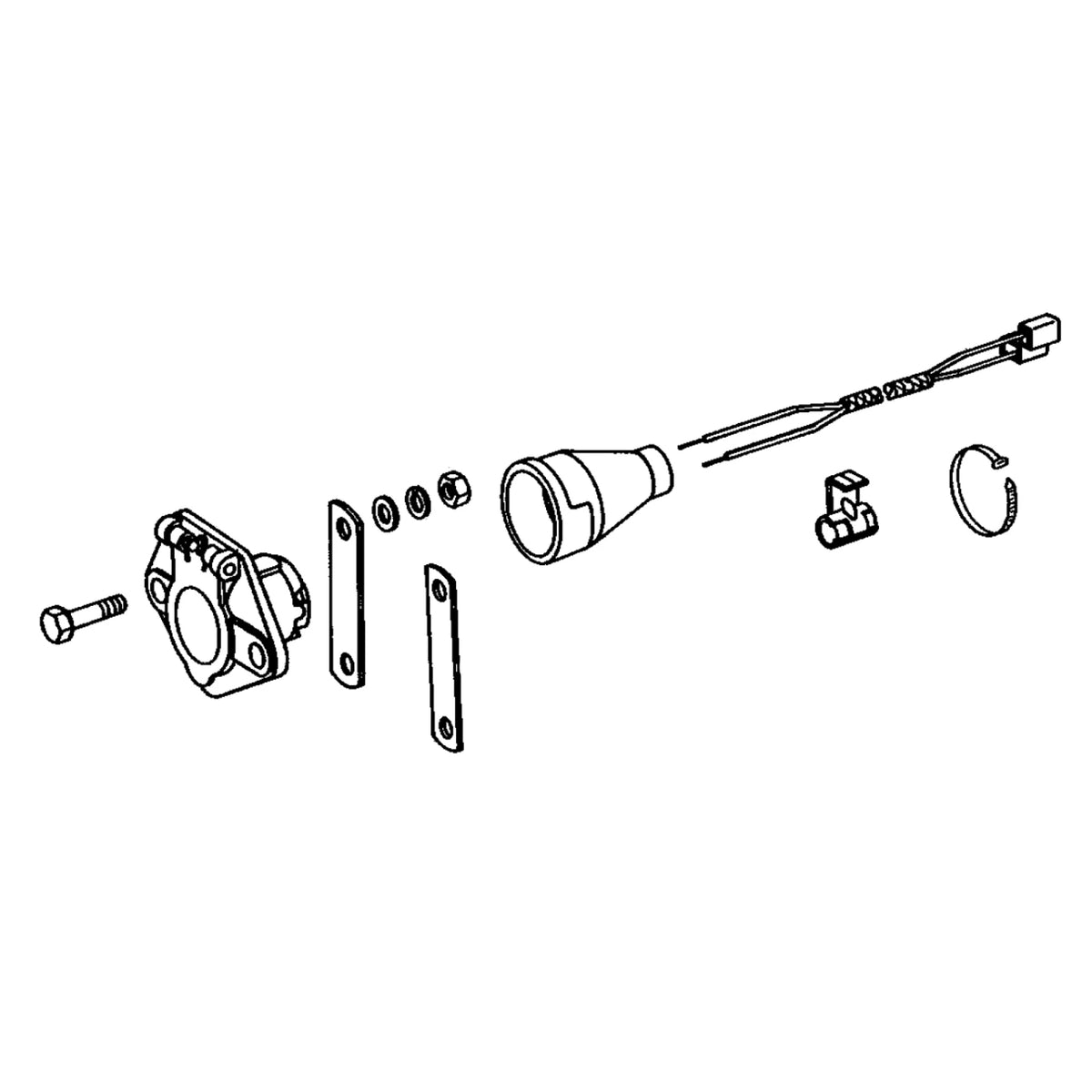 RE17282: Fits John Deere RE17282 7-Terminal Electrical Outlet Kit – Genuine OEM