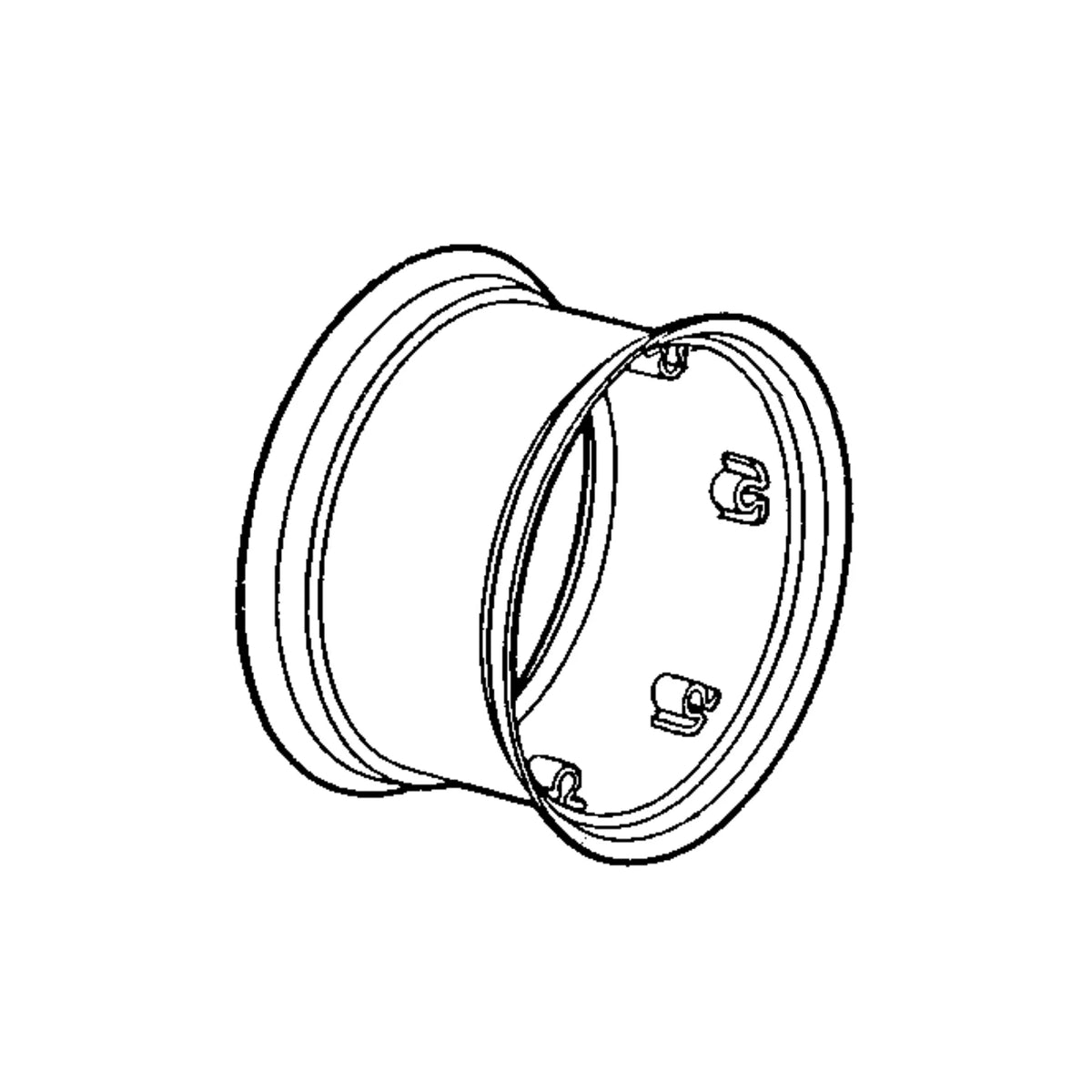 RE17767: Fits John Deere RE17767 Rim, 15 X 24 – Genuine OEM