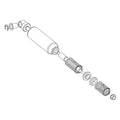 RE188716: Fits John Deere RE188716 Fore-Aft Seat Shock Absorber Kit – Genuine OEM