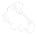 RE192543: Fits John Deere RE192543 Breakaway Coupler – Genuine OEM