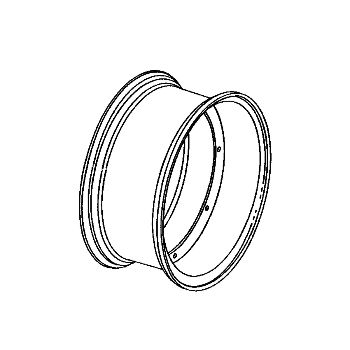 RE19433: Fits John Deere RE19433 Rim, 10 X 24 – Genuine OEM