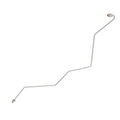 RE194821: Fits John Deere RE194821 Brake Line – Genuine OEM