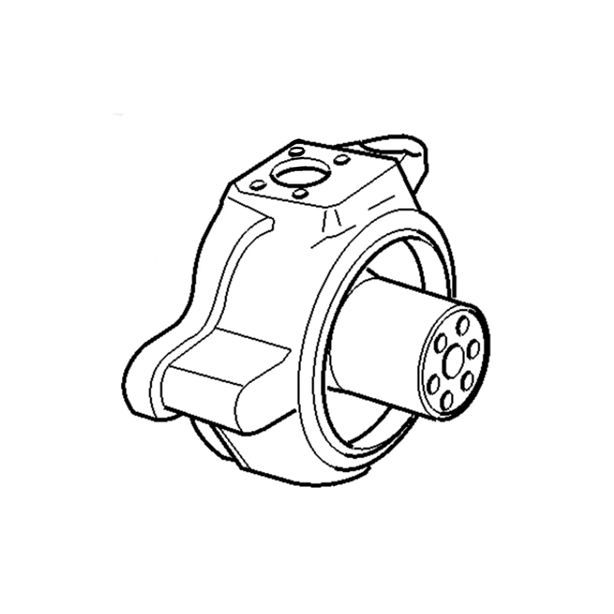 RE195985: Fits John Deere RE195985 RH Swivel Housing – Genuine OEM