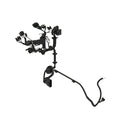RE199705: Fits John Deere RE199705 Front Cab Console Wiring Harness – Genuine OEM